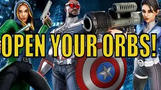 MASSIVE Orb Opening For SECRET AVENGERS! Let's Get OMEGA RED UNLOCKED! Marvel Strike Force