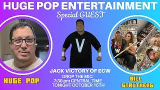 Huge Pop Entertainment RAW and UNCUT  Drops The Mic  with ECW Original Jack Victory