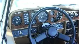 Rolls Royce Corniche II convertible 1987 with Passenger Doors Bar.  SC Old cars - 1