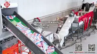 🔔 New generation of plastic PP/PE washing line 🔔