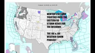 Winter Weather Next 2 Weeks With Cold & Potential for Snow & Ice Events East, South, Ohio Valley