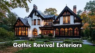 The Distinctive Elegance of Gothic Revival Exteriors