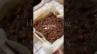 bake with me!! ✨ #baking #aesthetic #vlog #shorts  #fyp  #dessert