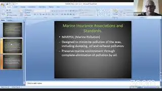 BVKS Training 8 Aug - Marine Insurance - by Yogesh Sir