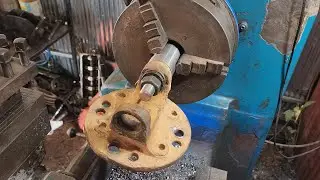 How a Lathe Can Repair a Broken Axle Truck Without Spending a Lot of Money to Buy on the Market.
