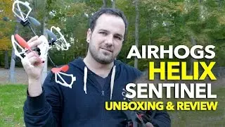 Распаковка, летные испытания и обзор дрона AirHogs Helix Sentinel