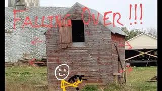 Repairing the Wood Foundation on My Granary Before it Collapses