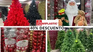 ÁRBOLES DE NAVIDAD, ESFERAS Y DECORACIONES EN NAVIPLASTIC