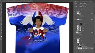 LIVE Demo Innate Academy 112 Course Preview:  Breast Cancer Memorial Design Photoshop Template