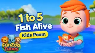 1 to 5 Fish Alive – Nursery Rhyme 🐠