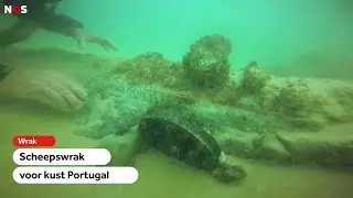 WRAK: Eeuwenoud scheepswrak ontdekt bij Portugal