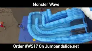 Monster Wave Water Slide - Jump and Slide Entertainment - Long Island
