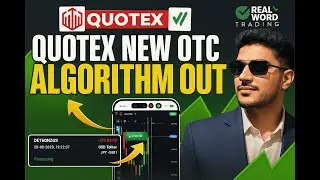 Quotex Trading Strategy (OTC Market Algorithm Decoded Finally 🥳) #RWT_TRADER