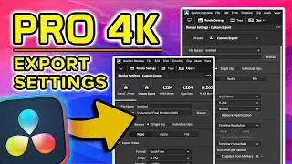 How to Export Like a PRO in Davinci Resolve 🔥