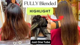 Micro Highlights Without Remove Past Hair Color || Global Highlights || Full Tutorial || Salonfact