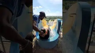 Most thrilling fastest slide in patna bihar chhapaak water park patna freefall slide #waterslide