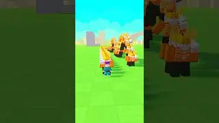 Thanos trains Pumpkin army🎃🥰 #roblox #shorts