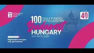 Fully Funded International Volunteer Forum 2026 in Budapest | Airfare, Visa, Accommodation Covered