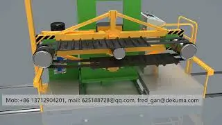Rubber track molding machine / rubber caterpillar production machine