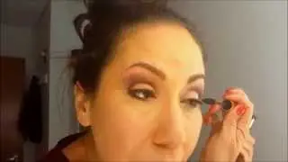Swatch of Ofra Glacial pink liner and MDM flow mascara from the July Boxycharm