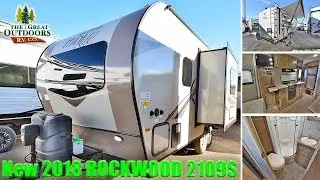 2018 Mini Lite ROCKWOOD 2109S Couple's RV Front Queen Colorado Trailer Dealer