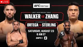 UFC Fight Night: Walker vs. Zhang Live Stream