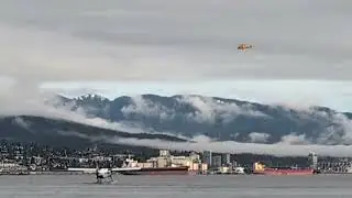 Vancouver,晴天，雪山