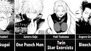 Famous Mangaka Who Drew JUJUTSU KAISEN Characters In Their Own Style