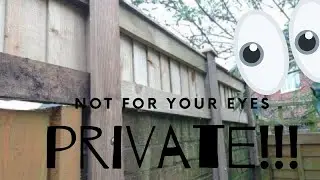 Building a privacy fence 👀👀