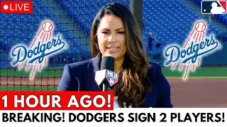 IT'S OFFICIAL! DODGERS CONFIRM SIGNING OF 2 STAR PLAYERS! SEE WHO THEY ARE! DODGERS NEWS