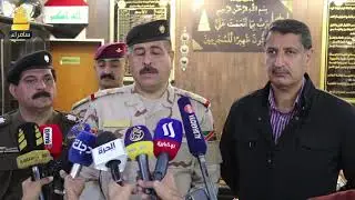 اللواء الركن علي مشجل خلف يتسلم مهامه قائداً لعمليات سامراء