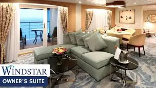 Windstar Star Breeze | Owners Suite Tour & Review 4K | Windstar Cruises