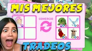 💥 Mis MEJORES TRADEOS en Adopt Me! 😲 Recopilaci&oacute;n de Pruebas de tradeo! Roblox!