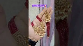 Trending Beads jewellery #1gramgold #1gramgoldjewellery #jewellery #wedding #beautiful #latest #yt