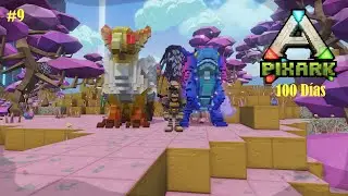 PixARK - 100 d&iacute;as - Grifo y un Dragon Arcoiris #9