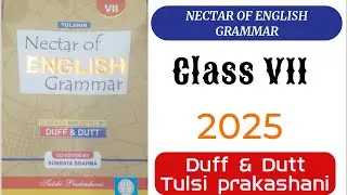 Nectar Of English Grammar Class VII
