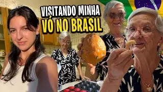 Visitando minha vó no Brasil! Ela vem para os EUA com a gente?
