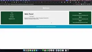 A Responsive Web using Grid (HTML, CSS)