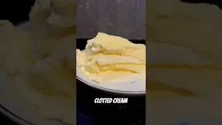 Making clotted cream from jersey milk.           #milk #cream #food #foodie #homemade