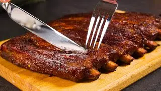 I Learned This Ribs Trick at a Fancy Restaurant! The Air Fryer Makes Them So Juicy + Crispy!