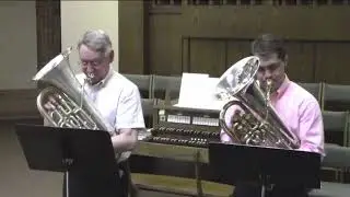 Telemann Canon - Dave Werden and Tim Morris (Improved Video)