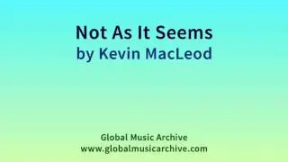 Not As It Seems by Kevin MacLeod 1 HOUR
