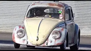 2540cc Turbo VW Beetle 56 Oval 1/4 Mile 10.86 @ 131mph.