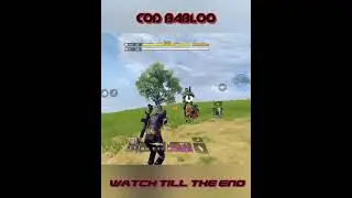 Insane 1v3 Fight At The End | Best Squad Wipe Ever | #codm #codmobile #Shorts