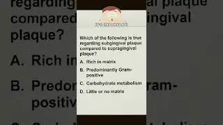subgingival vs supragingival plaque #neetmds #education #nbde #inicet #mdspreparation
