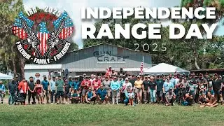 EPIC Independence Range Day 2025! Shooting, Giveaways, Freedom!