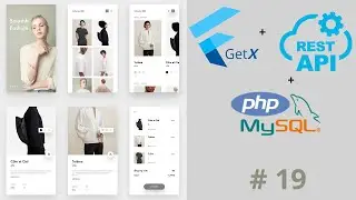 Flutter PHP MySql Login and Register Tutorial | Rest Api | Clothes Shopping App | Flipkart Clone