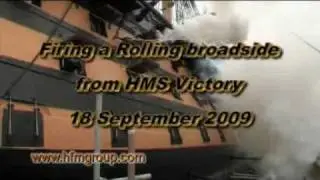 HMS VICTORY BROADSIDE 18 SEPTEMBER 09 by HFM