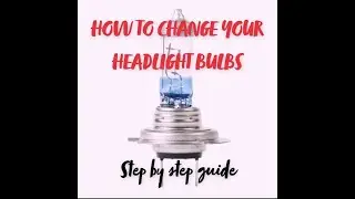How To Change Car Headlight Bulbs - STEP BY STEP GUIDE (Volvo C30)