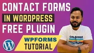 How to Create a Contact Form in WordPress for Free - WordPress Contact Form Tutorial, WPForms